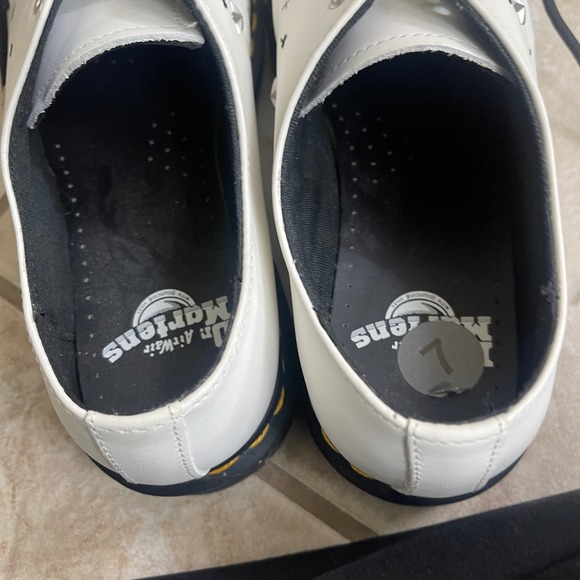 Dr Martens 1461 Cosmic Sun Moon NWOT Print Leather Oxford Shoes Women US 8/M 7 - Picture 5 of 10